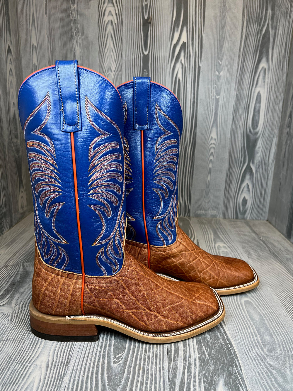 Men's Anderson Bean Havana Top Grain Elephant with 13" Nova Kidskin Tops - Style 199