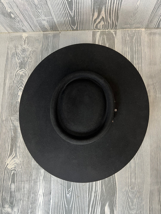 Serratelli Black 5X Remington Western Hat