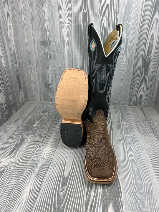 Men's Olathe Tan Hungry Hippo Split with 15" Black Oil Tan Tops