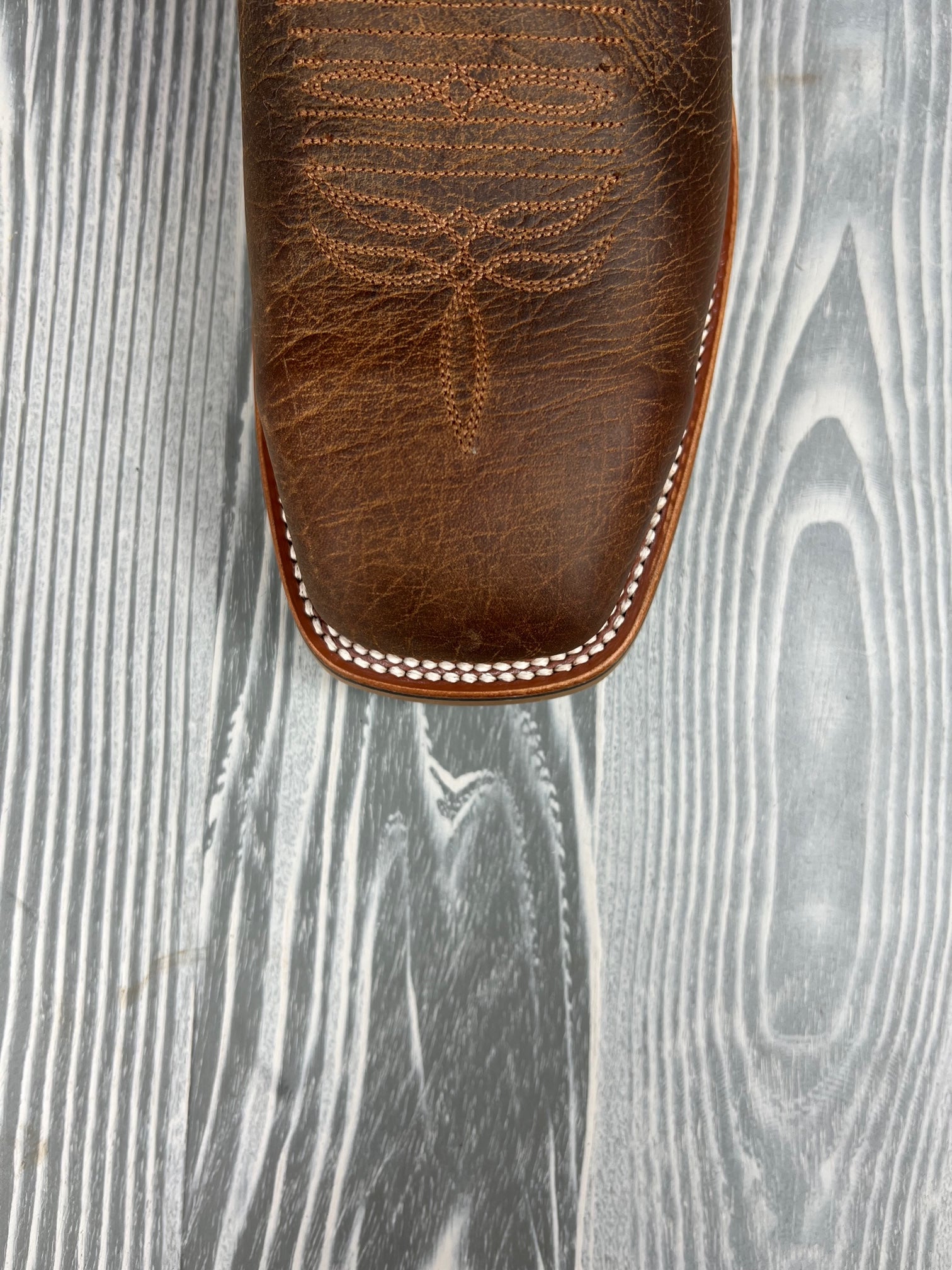 Men's Horse Power Steel Toe Distressed Bison with 11