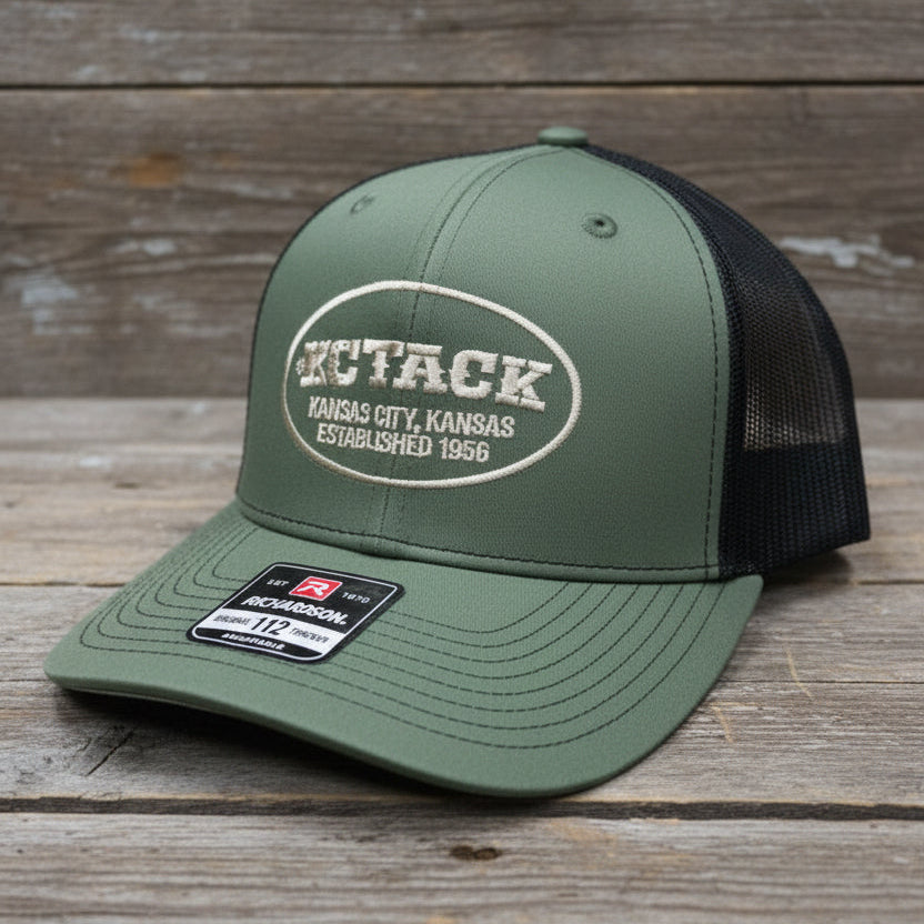 Nigro's KC Tack Richardson 112 Loden/Black Snapback - KCT 4