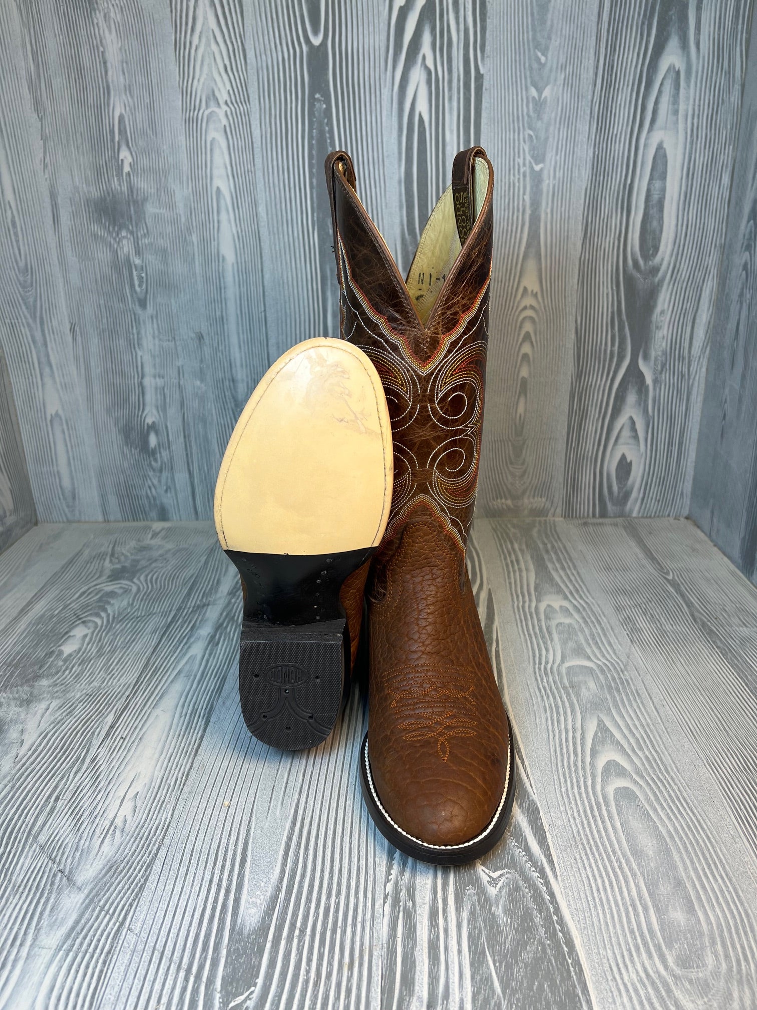 Men's Hondo Honey Oiled Bullhide with 13