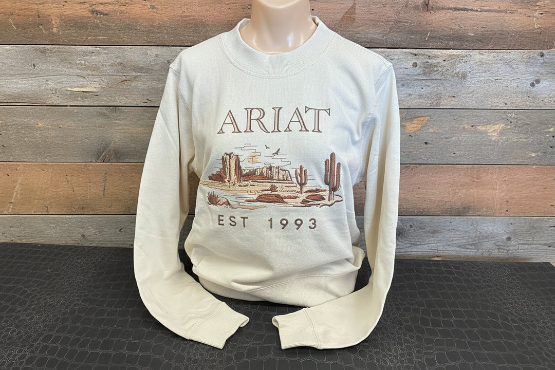 Ladies Ariat Essential Crew Sweatshirt - 10071166