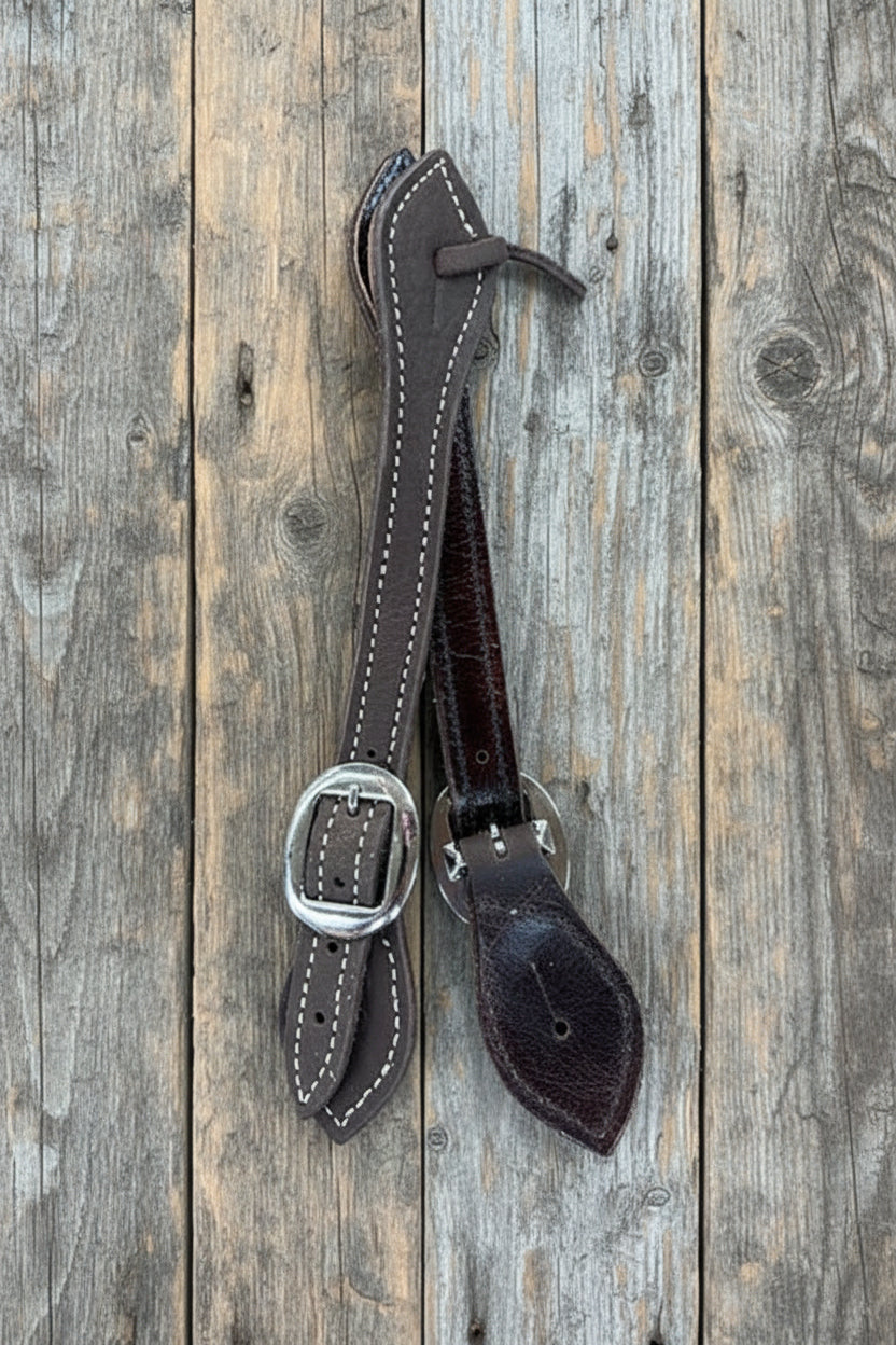 JM Brown Buffalo Stainless Steel Spur Strap