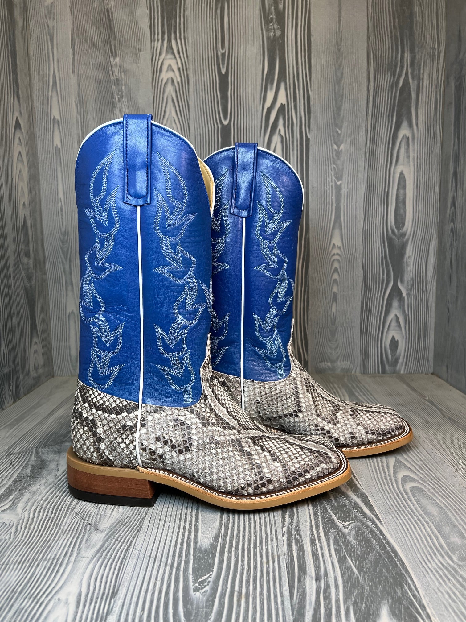 Men's Anderson Bean Burmese Natural Python with 13