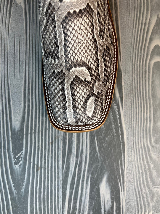 Men's Anderson Bean Burmese Natural Python with 13" Nova Kidskin Tops - 190