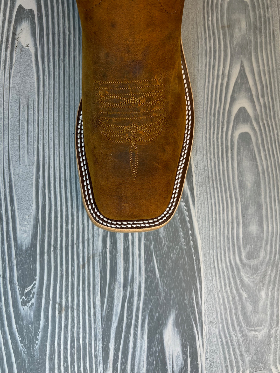 Men's Anderson Bean Cognac Capital Deer with 13" White Glove Tops Style # 214