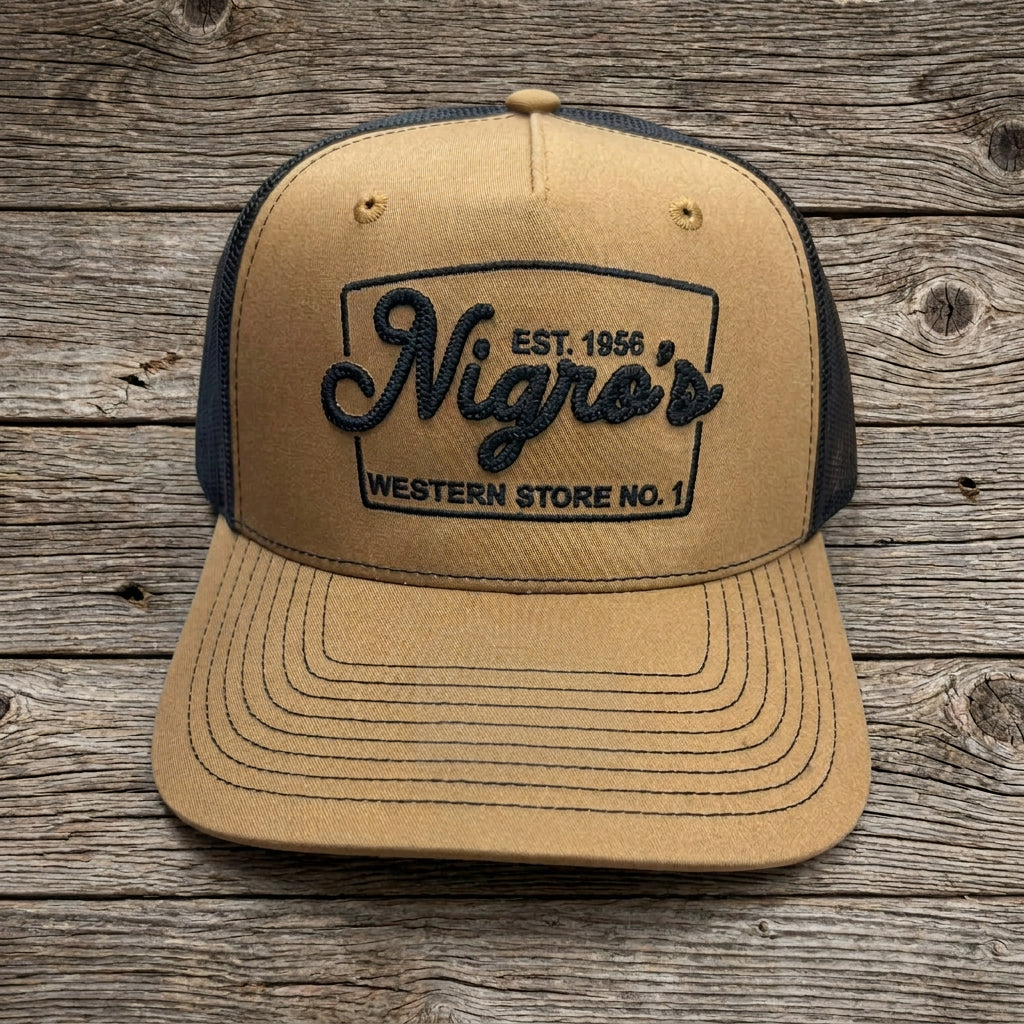Nigro's Richardson 112 Five Panel Caramel/Black - NBC 17