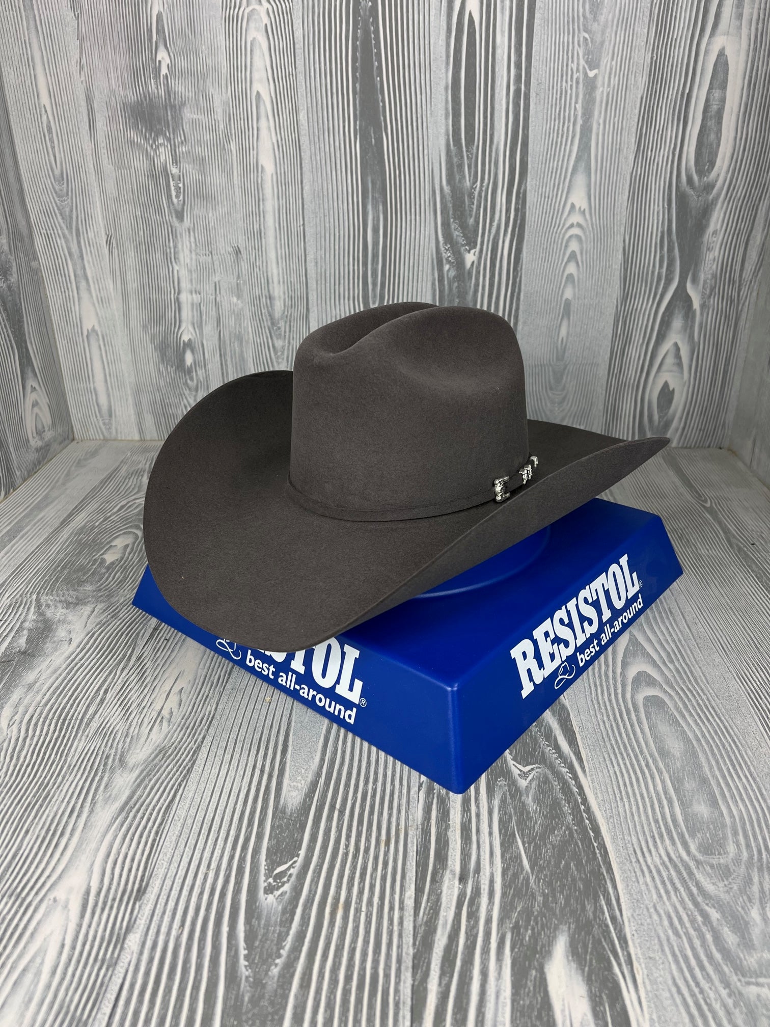 Resistol George Strait 6x Logan Charcoal Cowboy Hat