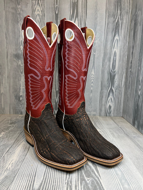 Men's Olathe Rust Safari Elephant with 15" Deep Red Navajo Bison Tops Olathe Style # 35