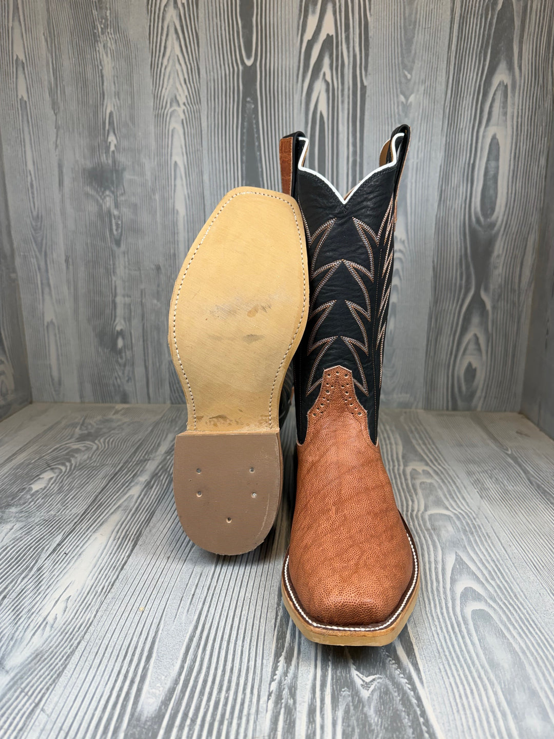 Men's Rios of Mercedes Brick Oiled Elephant with 13" Black Remuda Tops= Style # 127