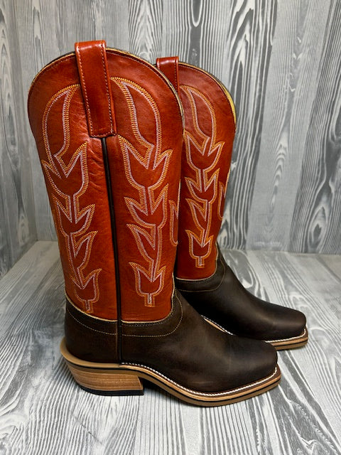 Men's Olathe Pecos Hillbilly with 15" Soft Rust Ice Tops