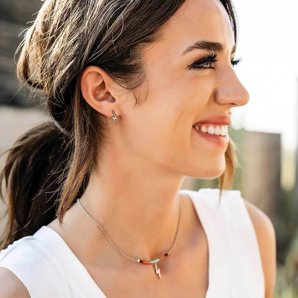 Montana Silversmiths Colorstruck Lightning Bolt Beaded Jewelry Set - JS5884