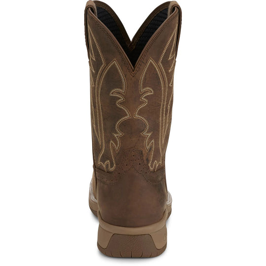 Men's Justin Nitread 11" Waterproof Soft Toe Work Boot - CR3211