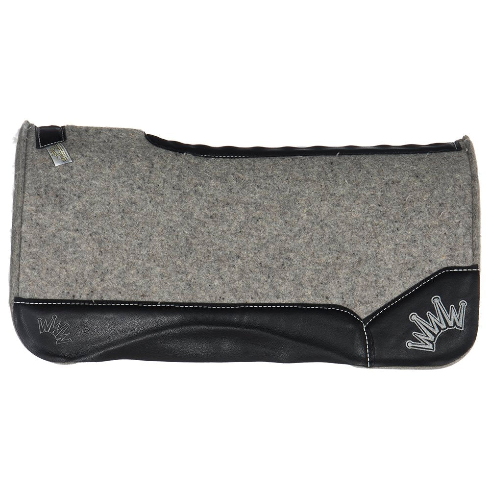 Best Ever Pads The Fleece Crown Embroidered Saddle Pad - 32"x32" 3/4"
