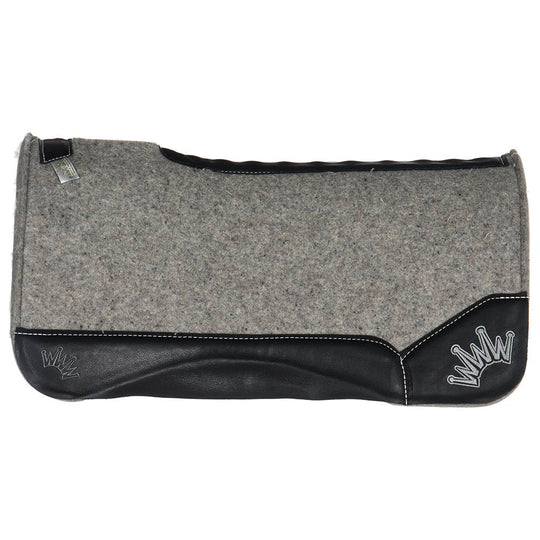 Best Ever Pads The Fleece Crown Embroidered Saddle Pad - 32"x32" 3/4"