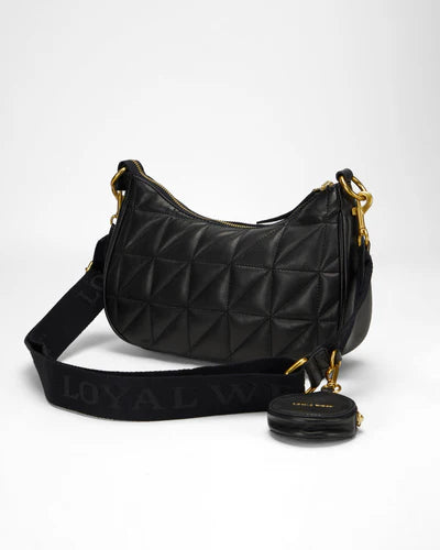 Loyal West Joe Quilted Nappa Leather Bag-Black - LW-S25-242