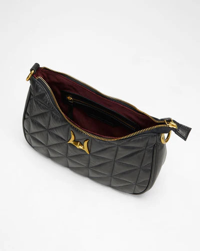 Loyal West Joe Quilted Nappa Leather Bag-Black - LW-S25-242