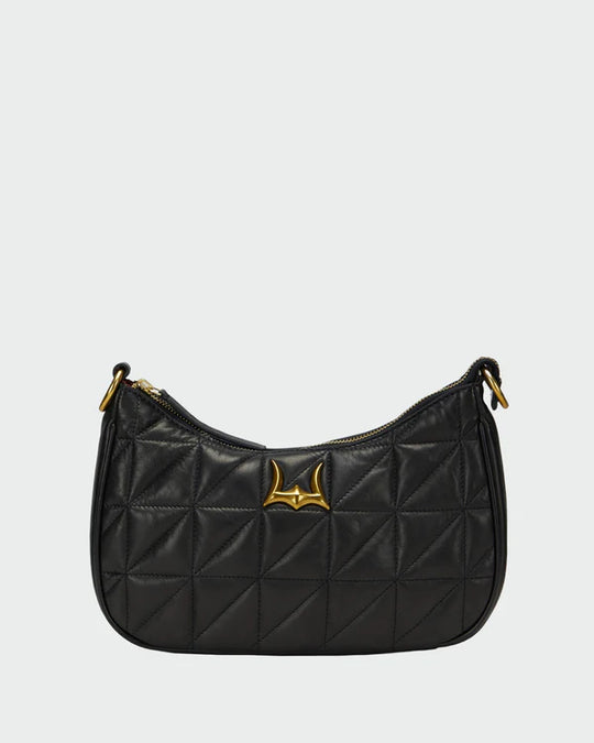 Loyal West Joe Quilted Nappa Leather Bag-Black - LW-S25-242