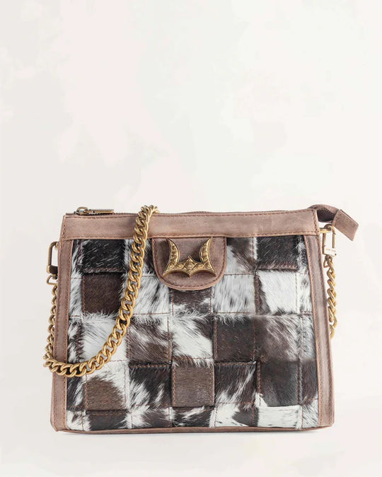 Loyal West Scrappy Cowhide Medium Chainbag - LW-SS25-018-SB