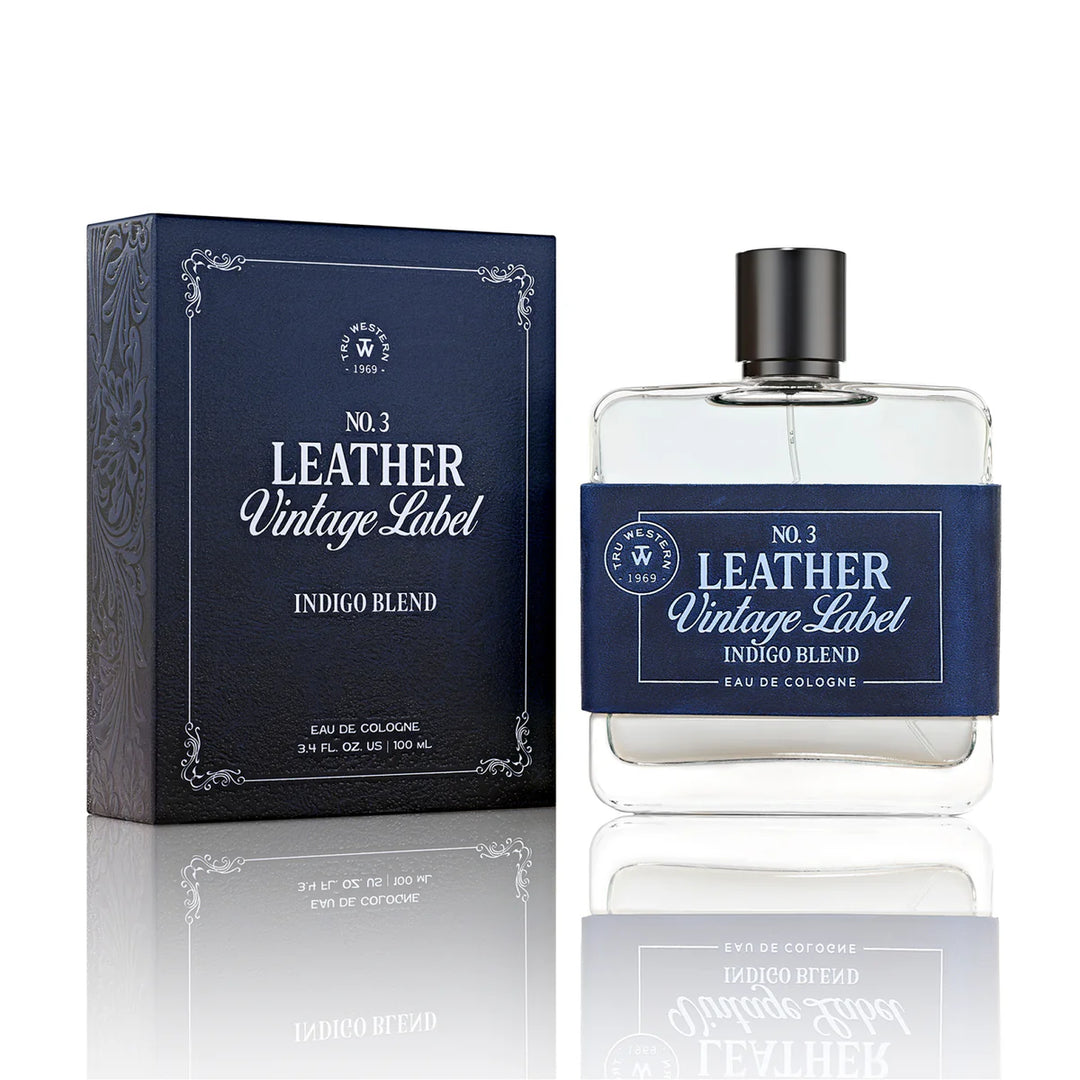 Leather Small Batch Indigo Blend Cologne No. 3