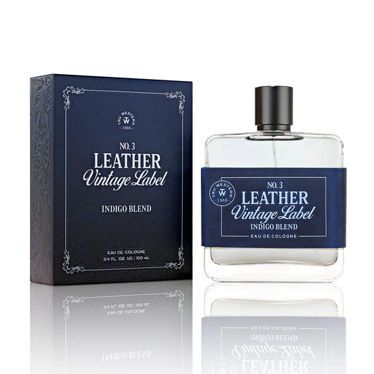 Leather Small Batch Indigo Blend Cologne No. 3