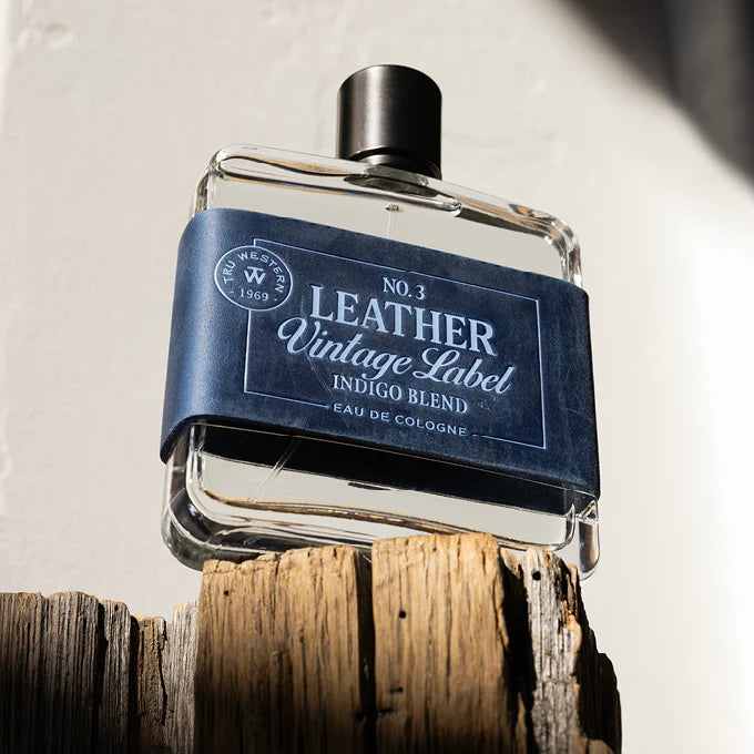 Leather Small Batch Indigo Blend Cologne No. 3