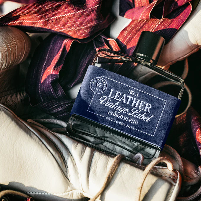 Leather Small Batch Indigo Blend Cologne No. 3