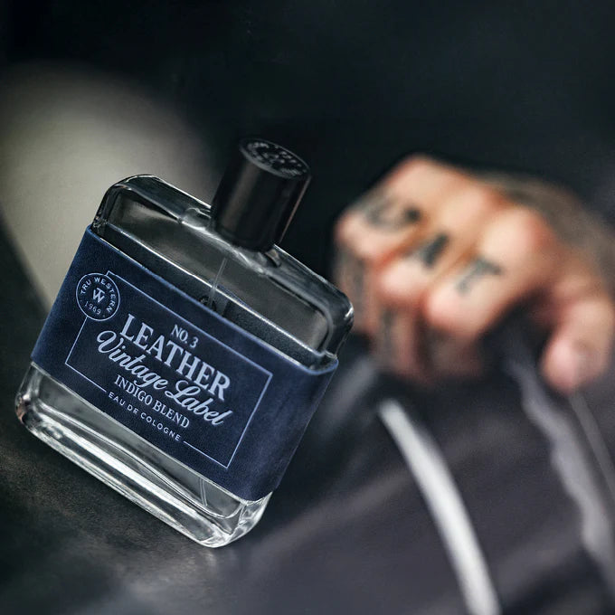 Leather Small Batch Indigo Blend Cologne No. 3