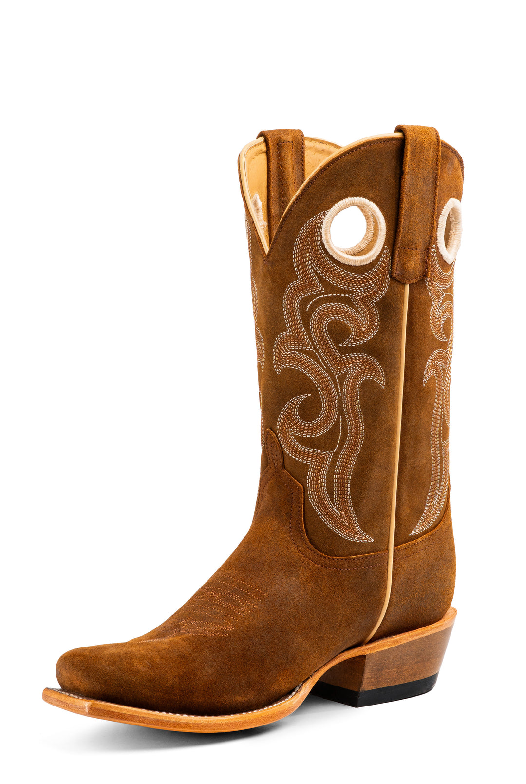 Women's Macie Bean "Mama Tried" Tan Boston Suede with 11" Tan Boston Suede Tops - M3500