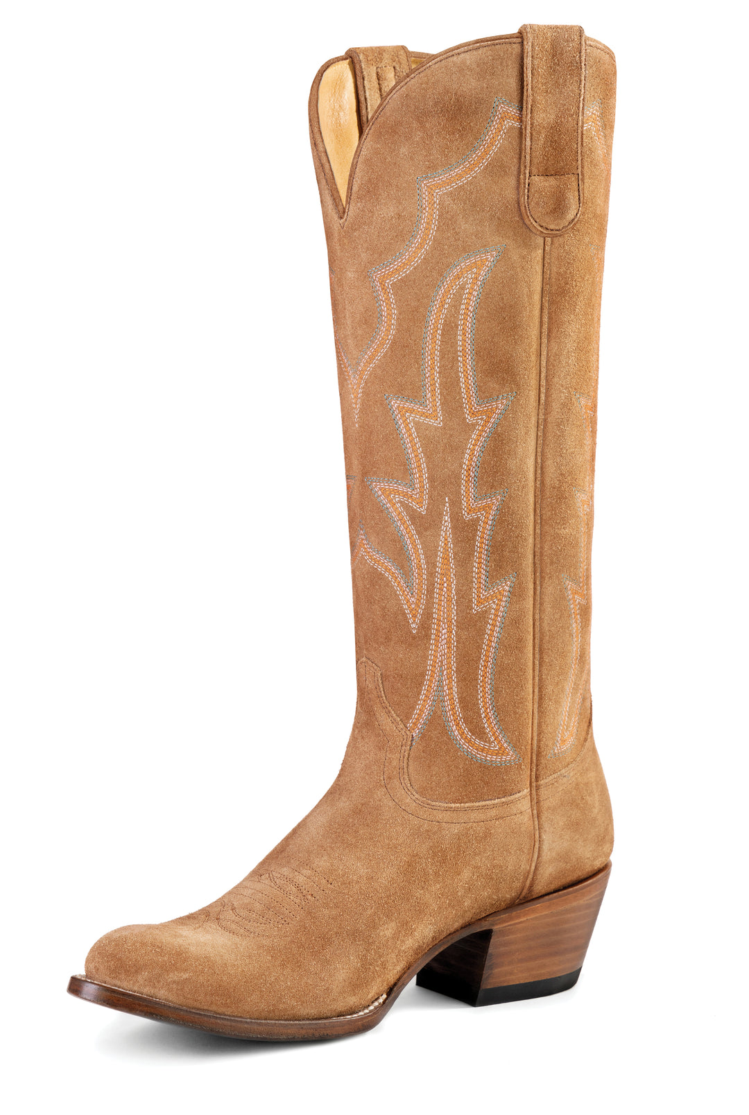 Macie Bean " Mind Your Own Biscuits" 15" Tobacco Suede - M5229