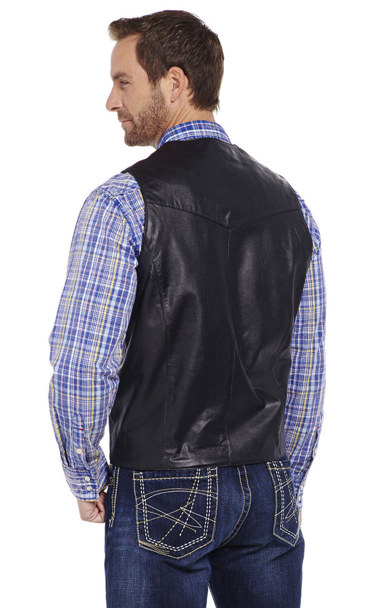 Men's Cripple Creek Button Front Lamb Vest - ML3059
