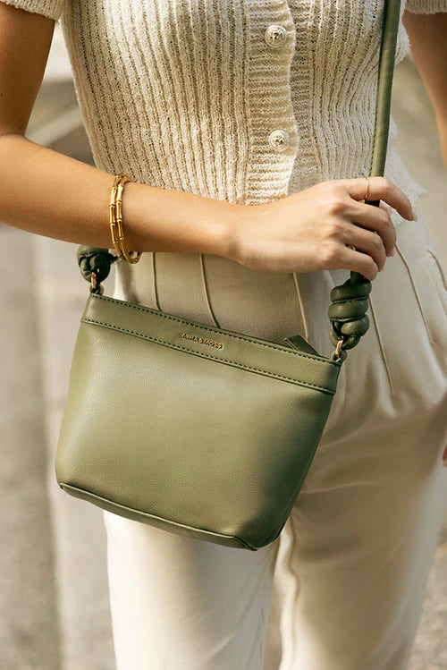 Mira & Moss Emma Crossbody Bag - Burnt Olive - MM-00052
