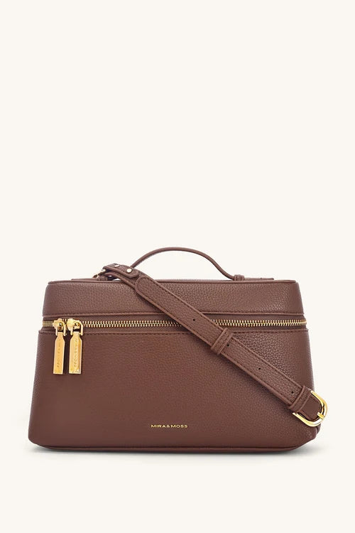 Mira & Moss Classic Tale Crossbody Bag - Chestnut - MM00240