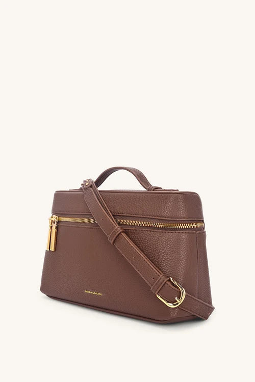 Mira & Moss Classic Tale Crossbody Bag - Chestnut - MM00240