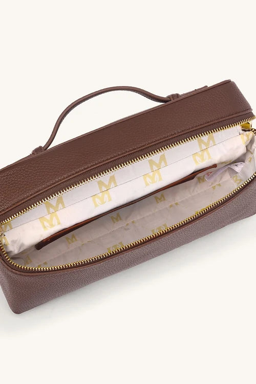Mira & Moss Classic Tale Crossbody Bag - Chestnut - MM00240