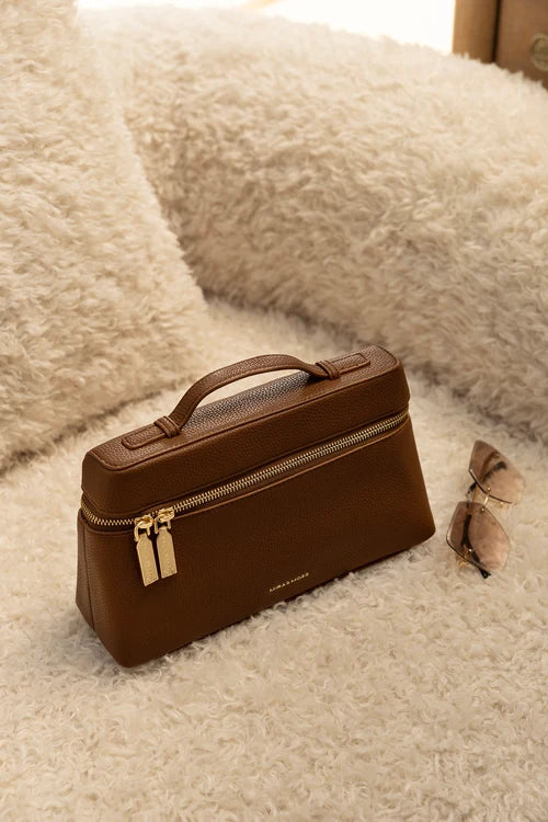 Mira & Moss Classic Tale Crossbody Bag - Chestnut - MM00240