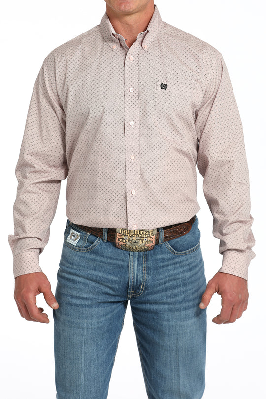 Men's Cinch Long Sleeve Print Shirt - MTW1105913