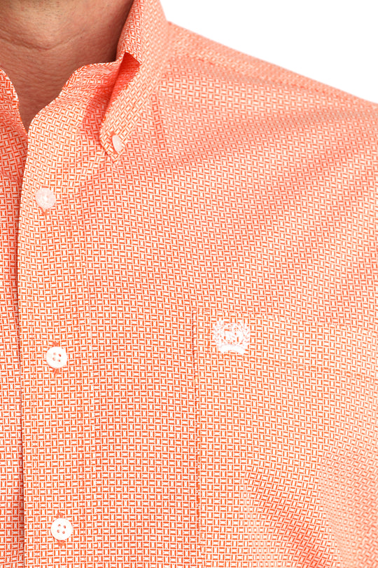 Men's Cinch Classic Fit Button-Down Western Shirt - MTW1106058