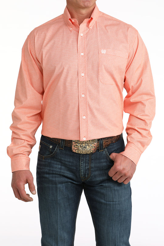 Men's Cinch Classic Fit Button-Down Western Shirt - MTW1106058