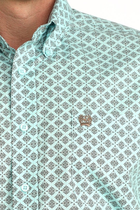 Men's Cinch Classic Fit Button-Down Western Shirt - MTW1106060