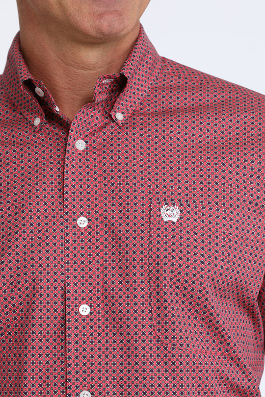 Men's Cinch Classic Fit Button-Down Western Shirt - MTW1106098