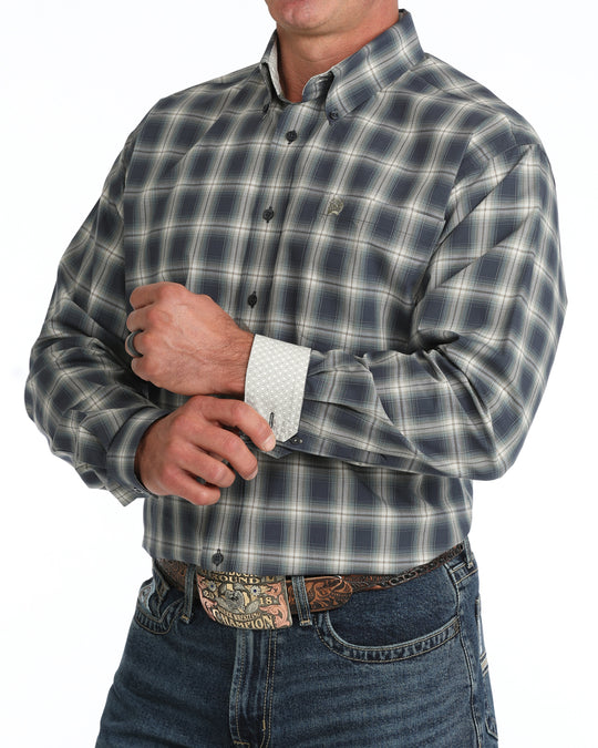 Men’s Cinch Classic Fit Button-Down Western Shirt - MTW1106129
