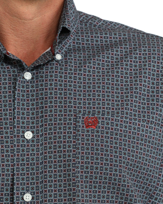 Men’s Cinch Arenaflex® Button-Down Western Shirt - MTW1106137