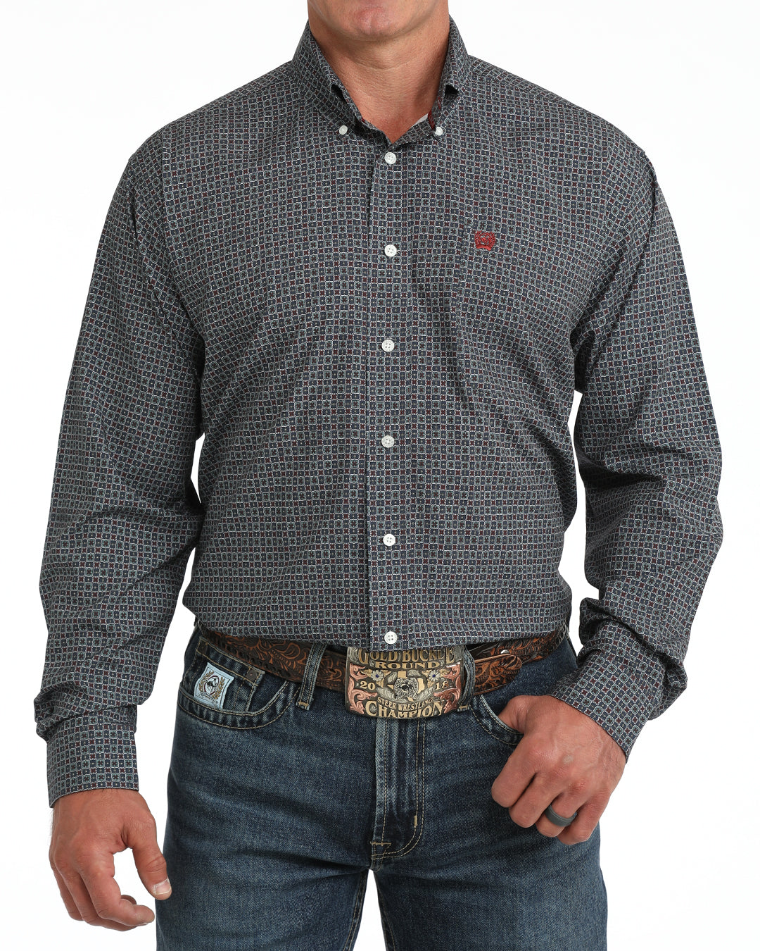 Men’s Cinch Arenaflex® Button-Down Western Shirt - MTW1106137