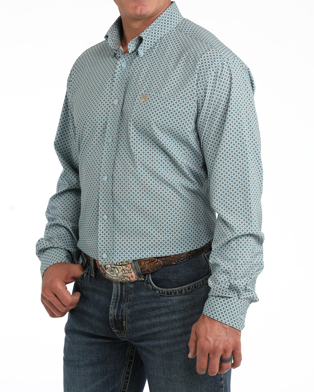 Men’s Cinch Arenaflex® Button-Down Western Shirt - MTW1106151