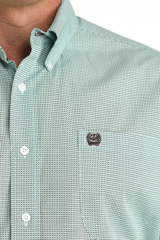 Men's Cinch Classic Fit Button-Down Western Shirt - MTW1111512