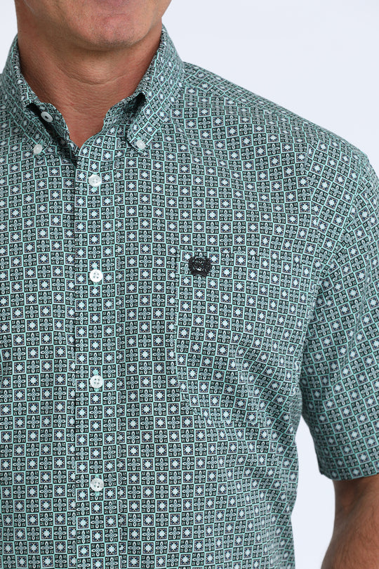 Men's Cinch Classic Fit Button-Down Western Shirt - MTW1111528