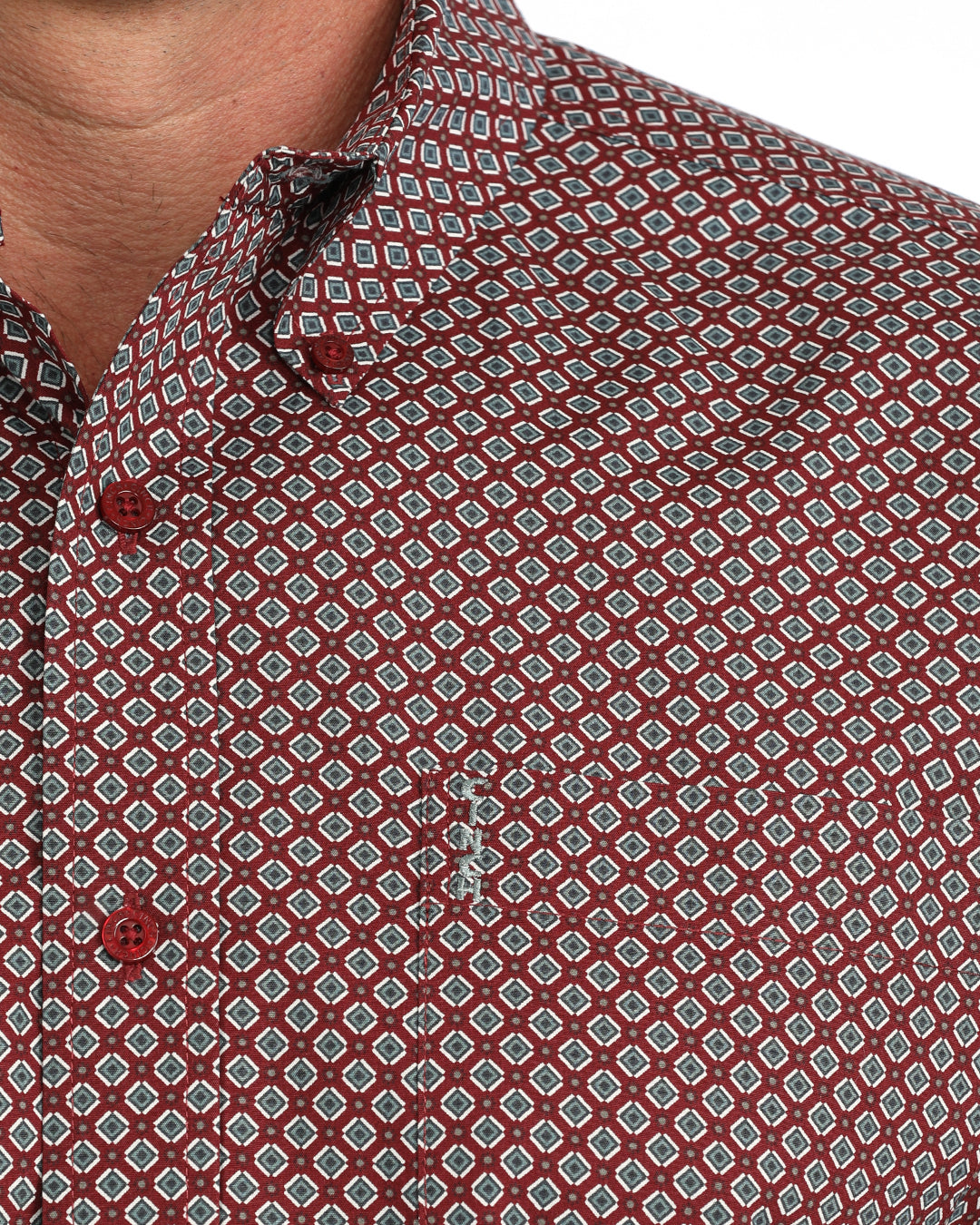 Men's Cinch Modern Fit Western Button Up Shirt - MTW1347163