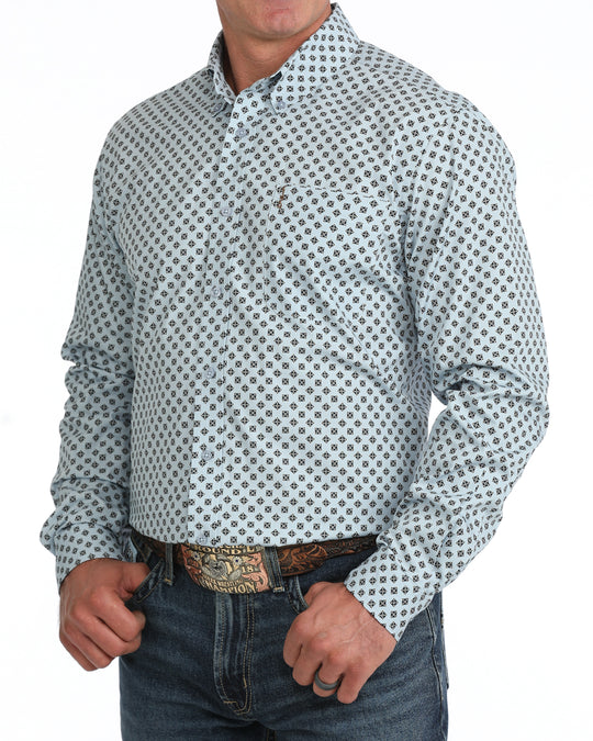 Men's Cinch Modern Fit Western Button Up Shirt - MTW1347166